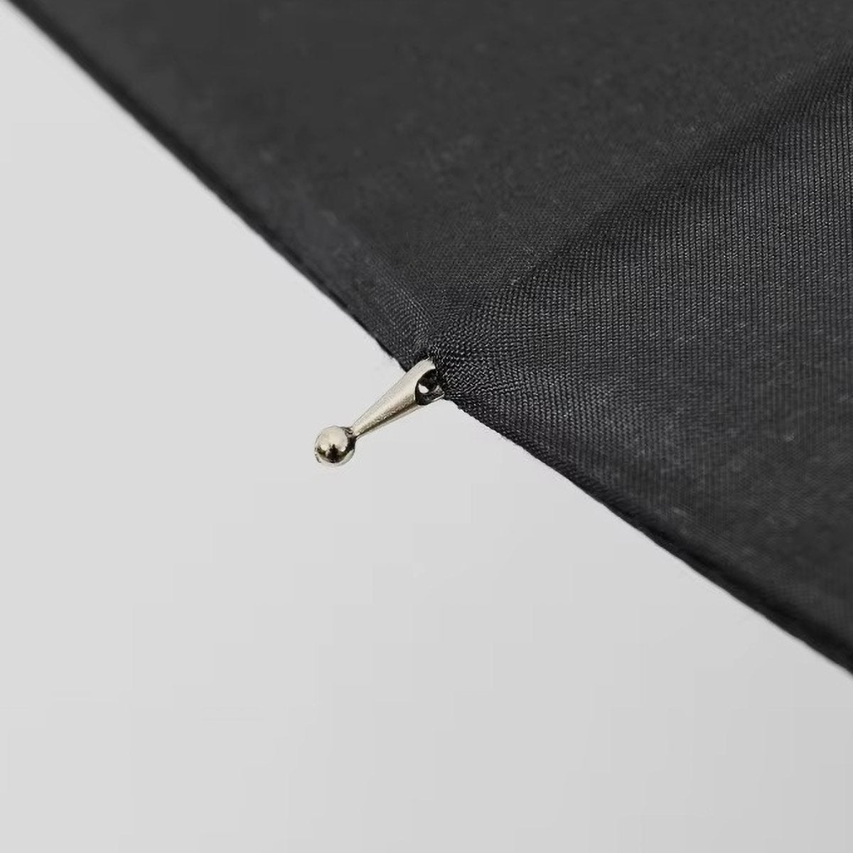 Sorélane Arceau - Parapluie long noir à poignée graphique