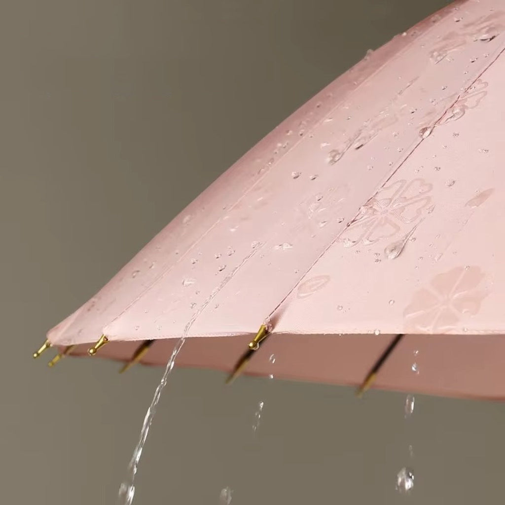 Sorélane Nuance - Parapluie long à poignée courbe assortie