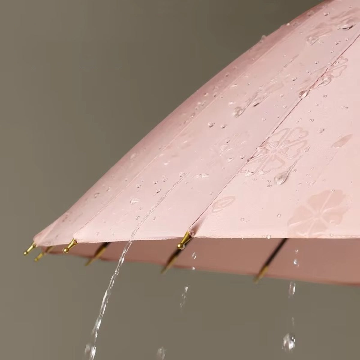Sorélane Nuance - Parapluie long à poignée courbe assortie