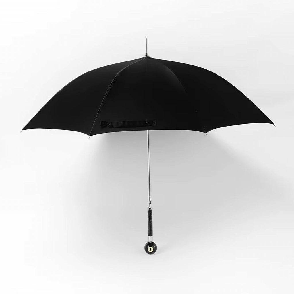 Sorélane Huit - Parapluie noir à pommeau boule numéro 8