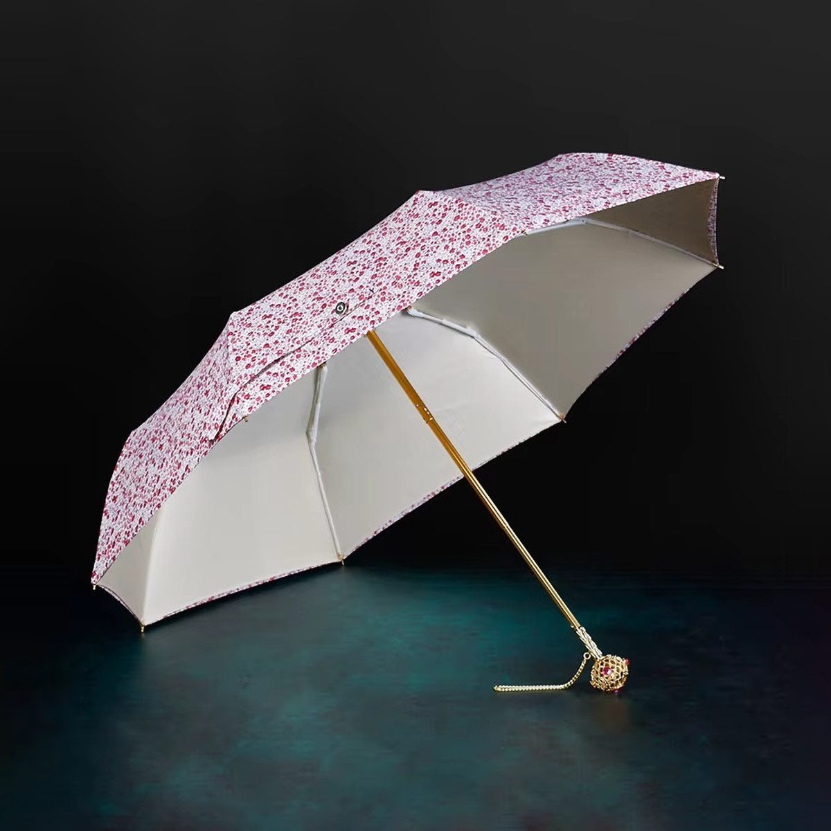 Sorélane Floraison : version à fleurs sur fond clair ouverte.