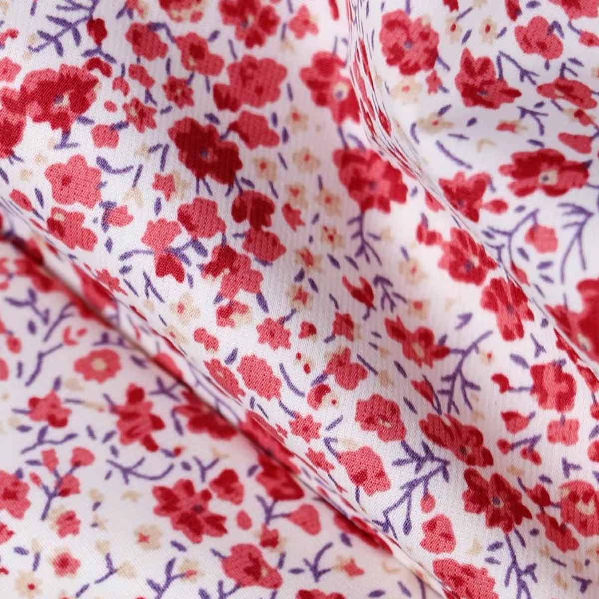 Sorélane Floraison - Parapluie pliant floral à pommeau ajouré