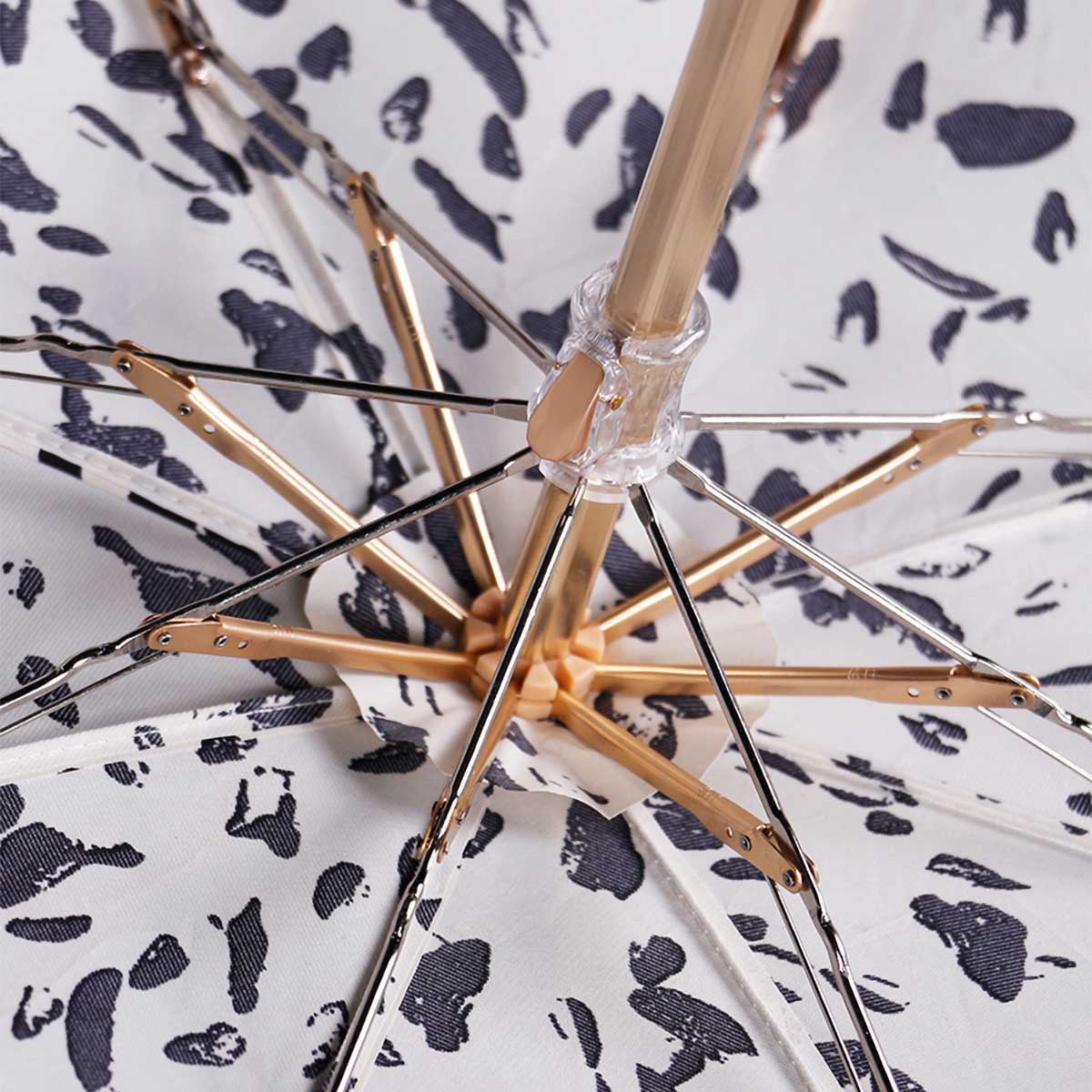 Sorélane Florilège - Parapluie pliant imprimé à pommeau floral