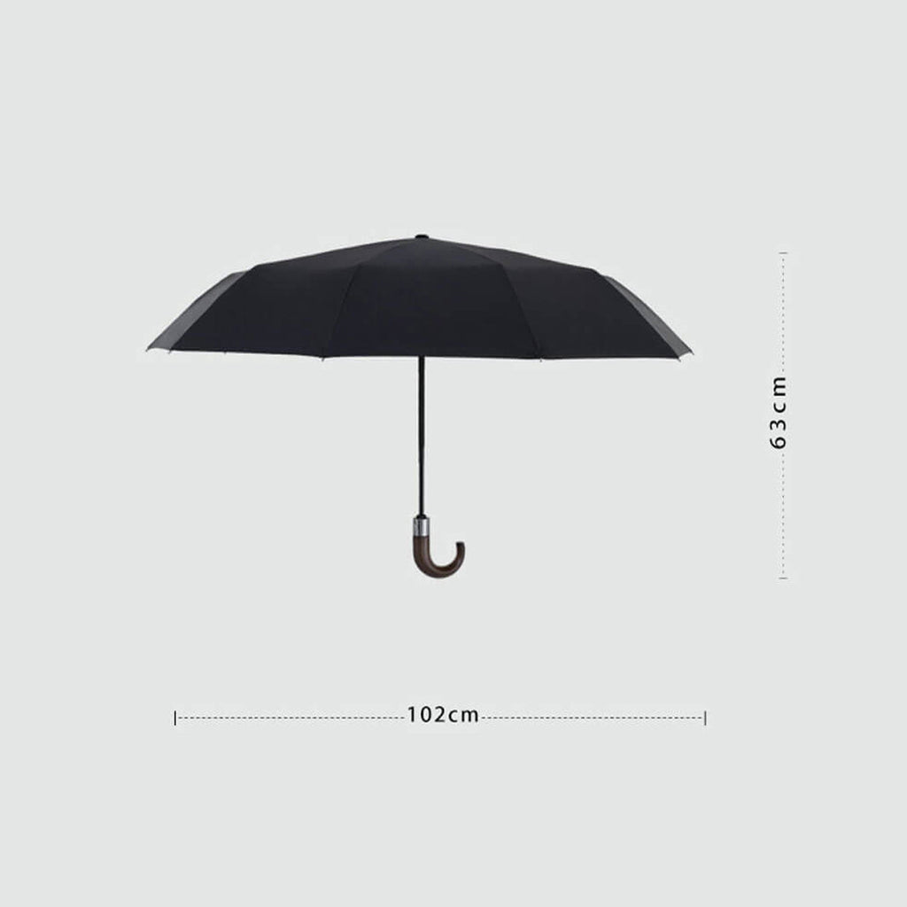 Sorélane Passage - Parapluie pliant à poignée courbe