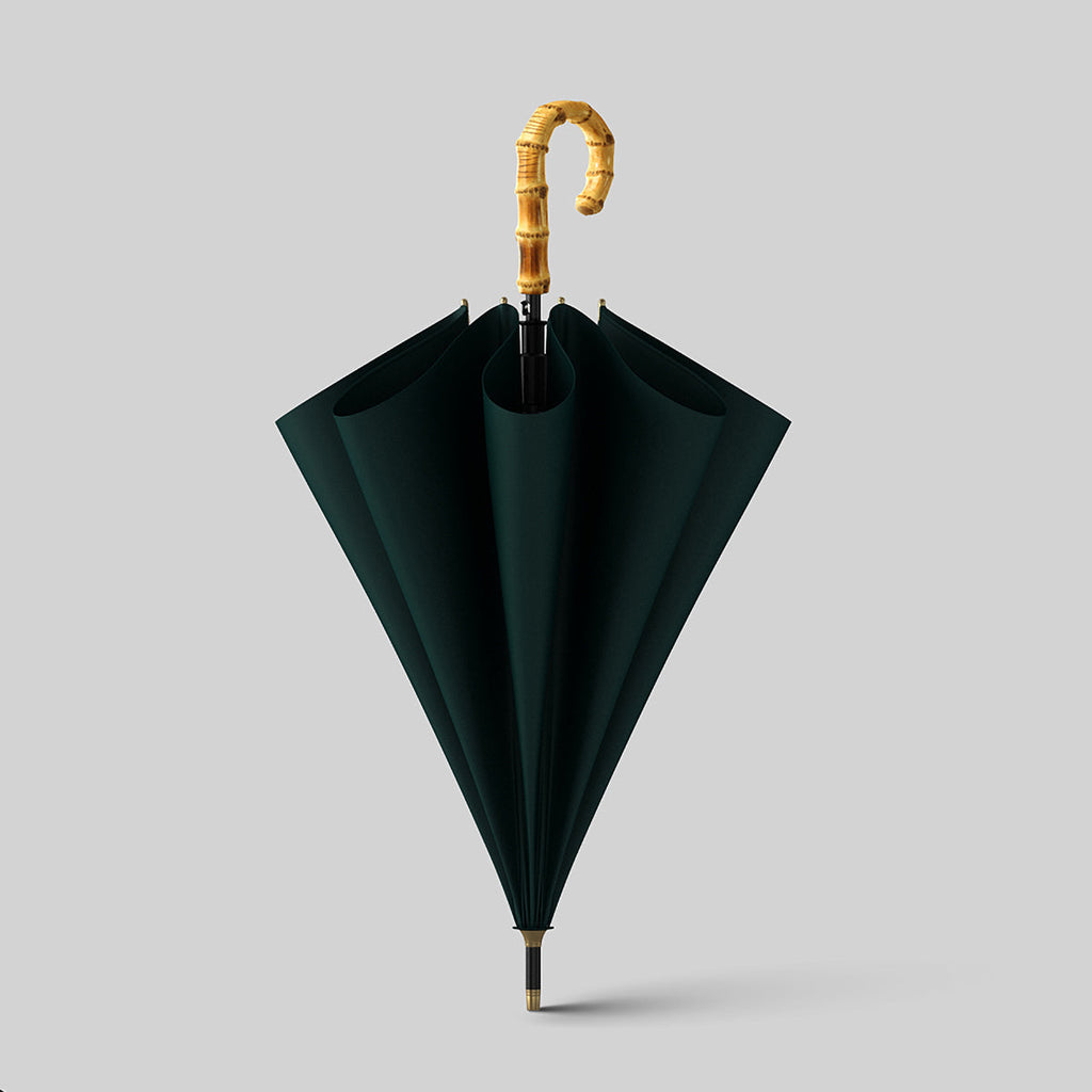 Sorélane Courbe : version Vert foncé du parapluie.