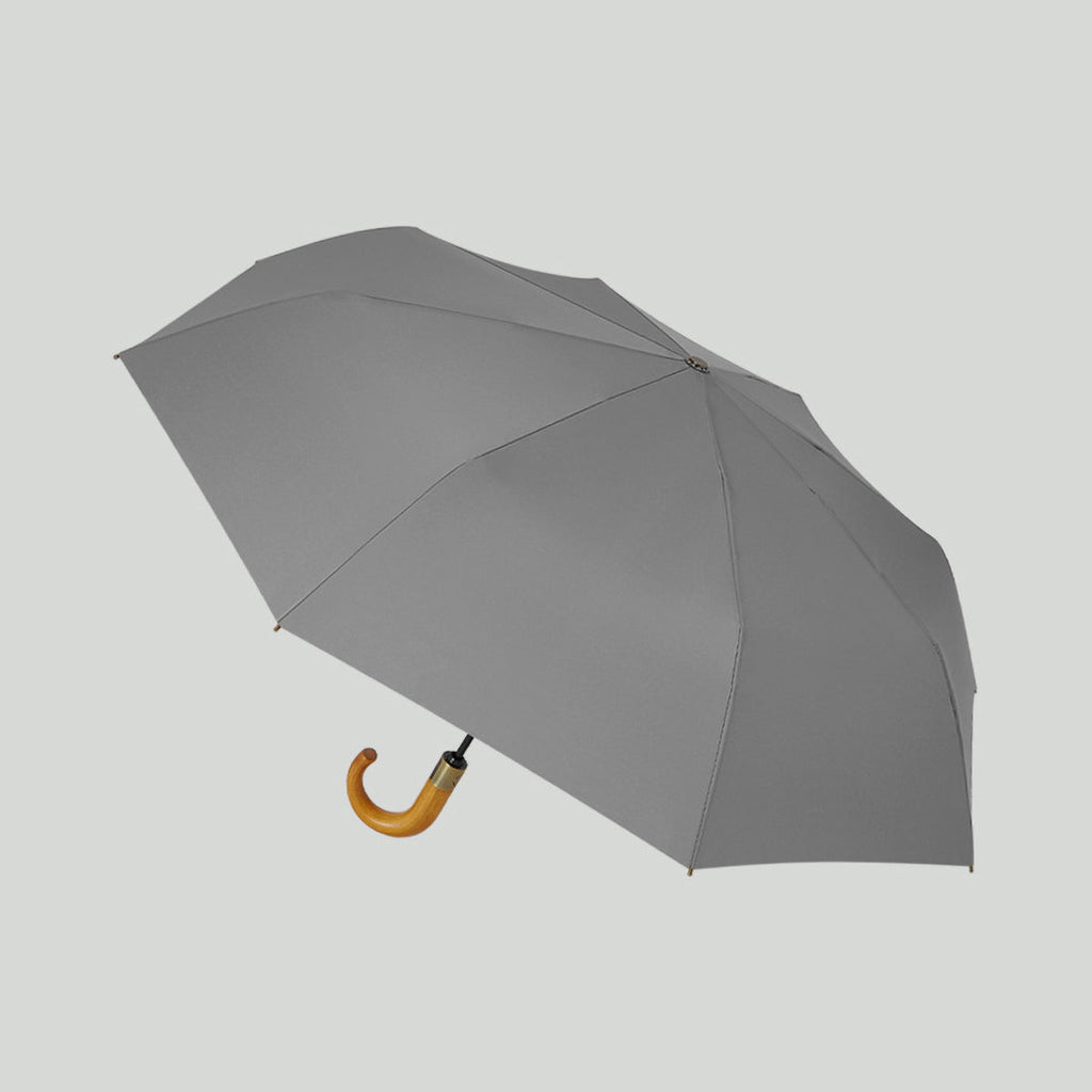 Sorélane Accord - Parapluie pliant à crochet et collier doré