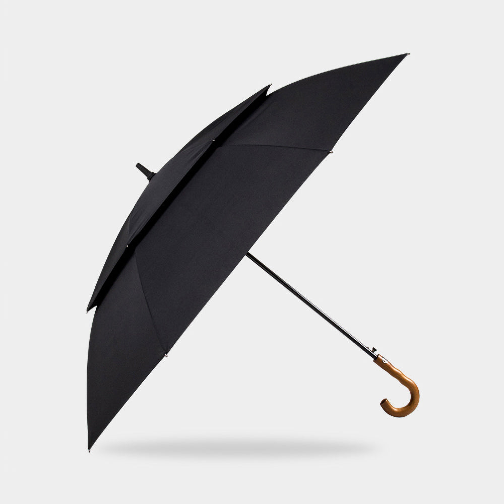Sorélane Horizon : profil du parapluie ouvert.