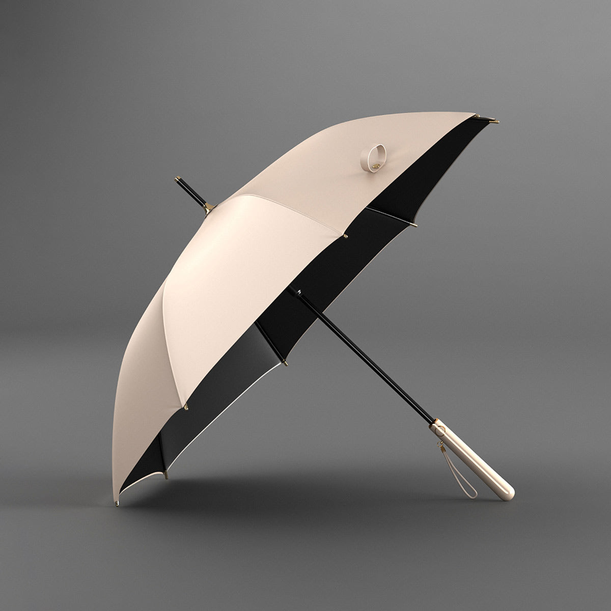 Sorélane Palette : version Beige du parapluie.