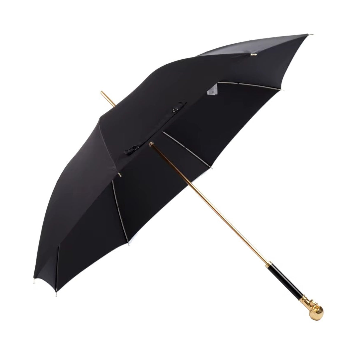 Sorélane Vanité : parapluie noir ouvert.