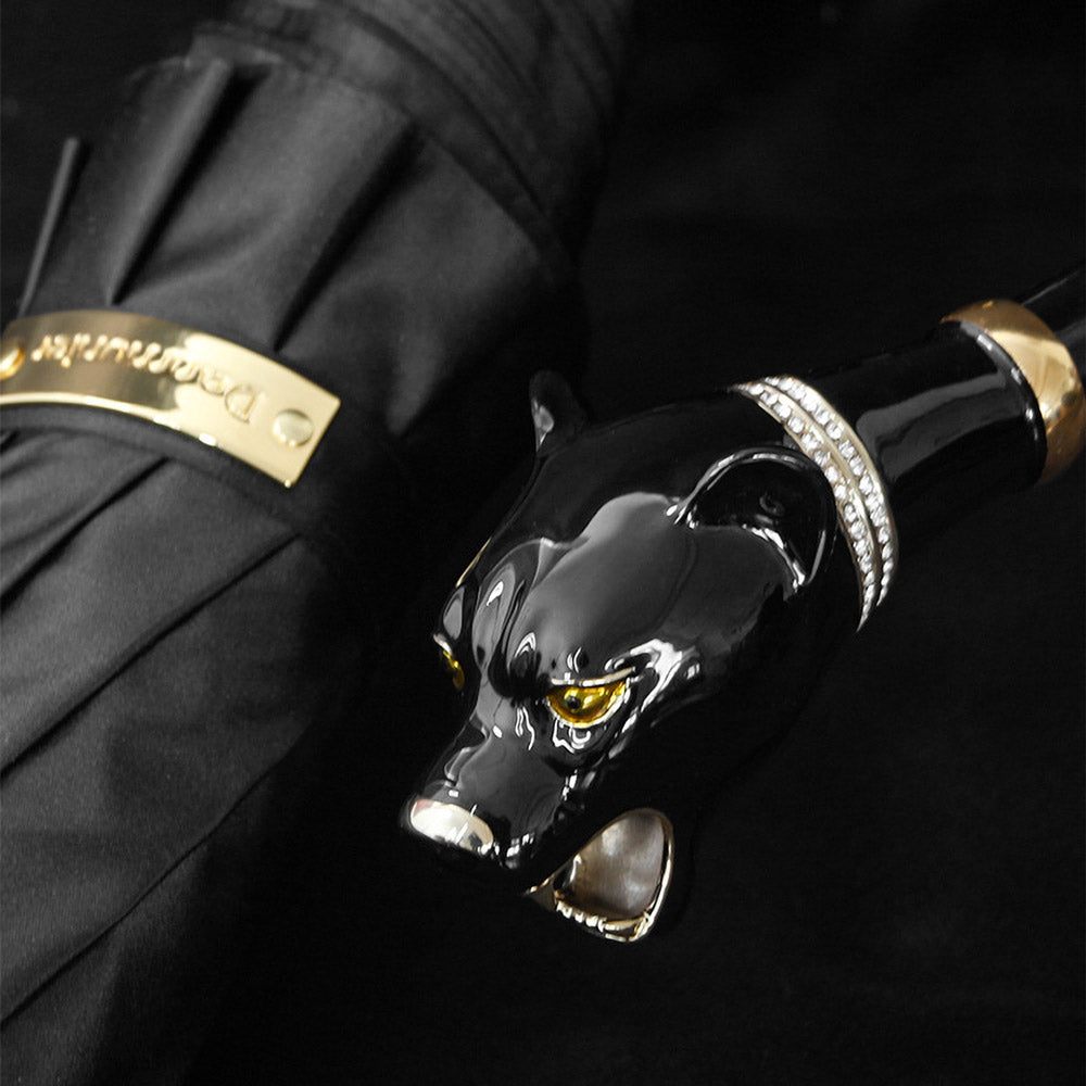 Sorélane Ombre : panthère noire et accents dorés.