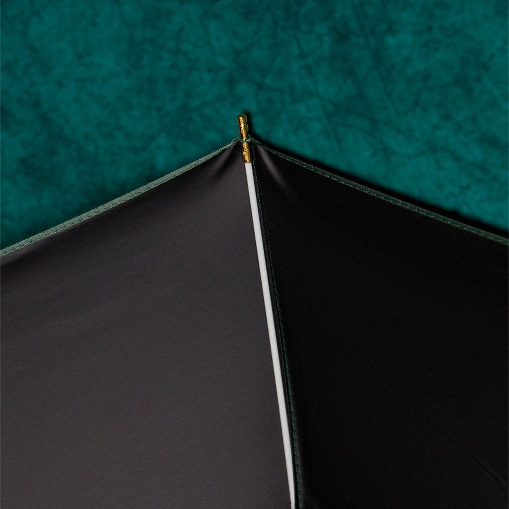 Sorélane Scintille - Parapluie pliant uni à pommeau ajouré