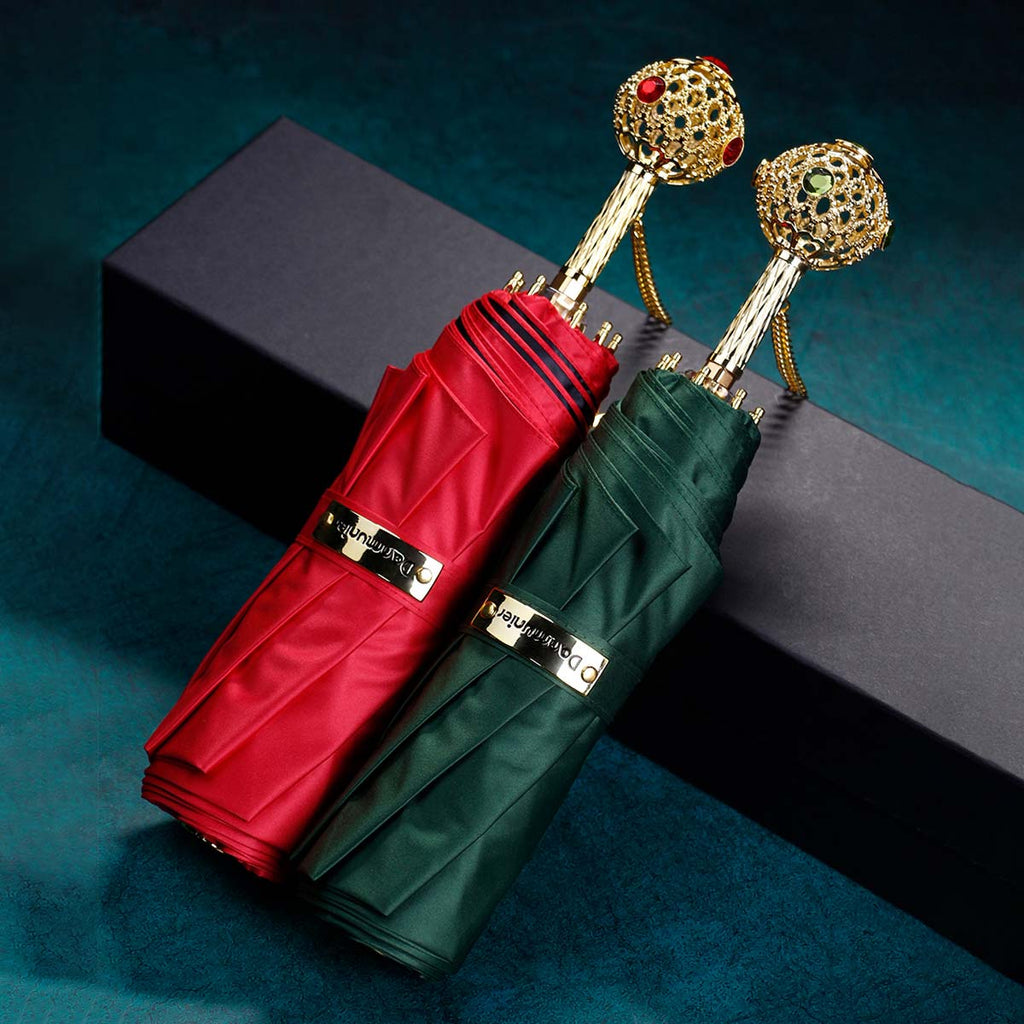 Sorélane Scintille : versions rouge et verte fermées.