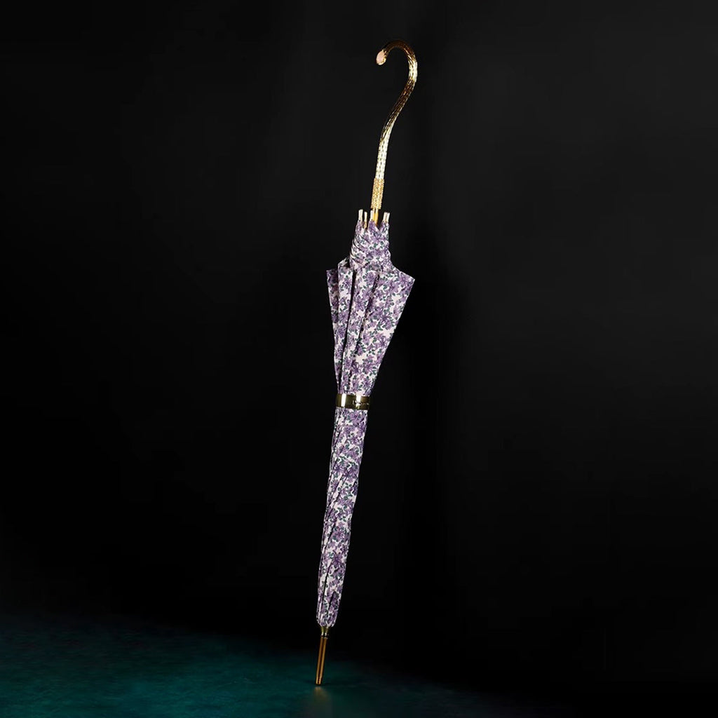 Sorélane Violette : silhouette florale fermée.