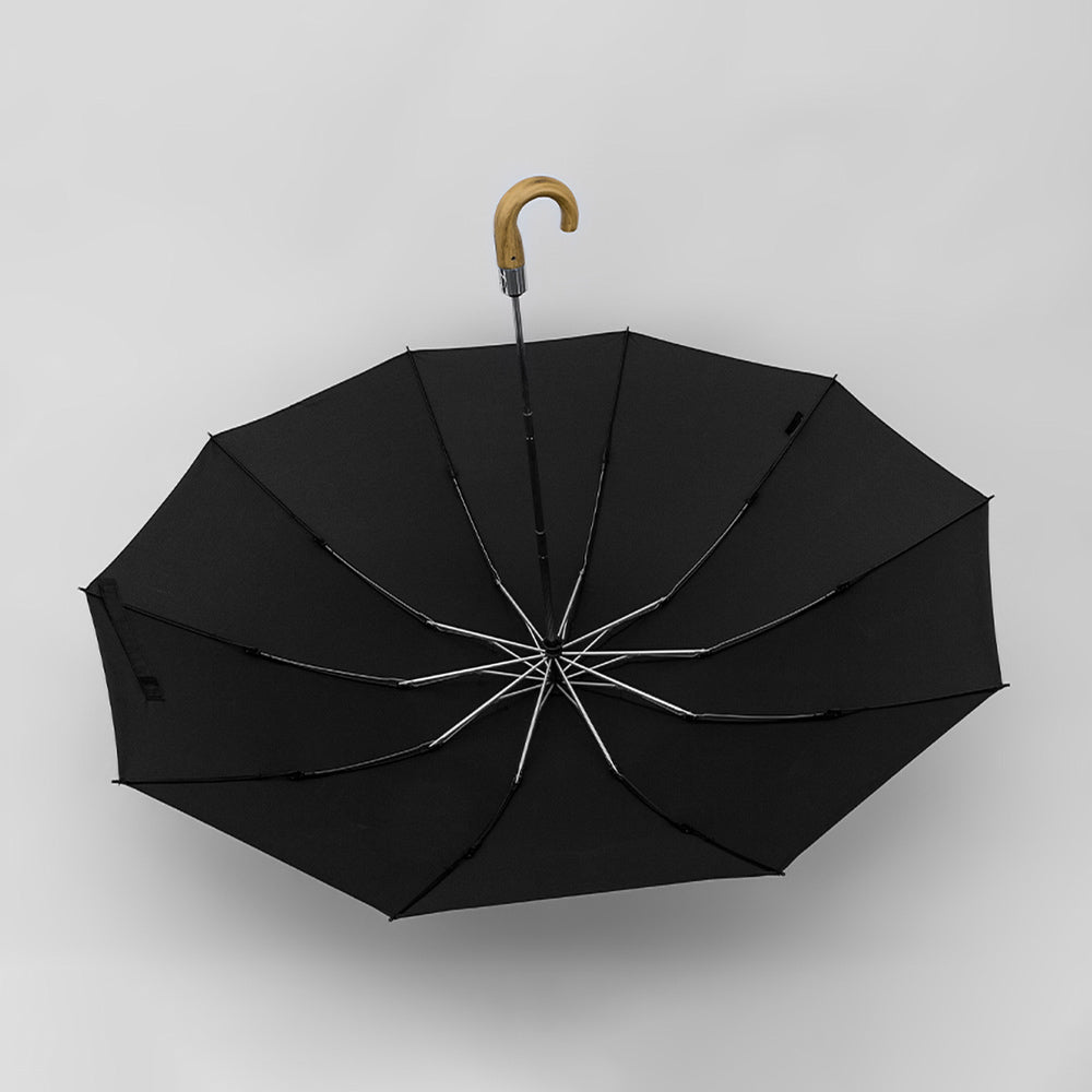 Sorélane Revers - Parapluie pliant à crochet miel