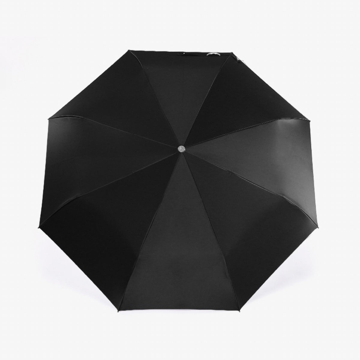 Sorélane Bestiaire - Parapluie pliant noir à poignées animalières